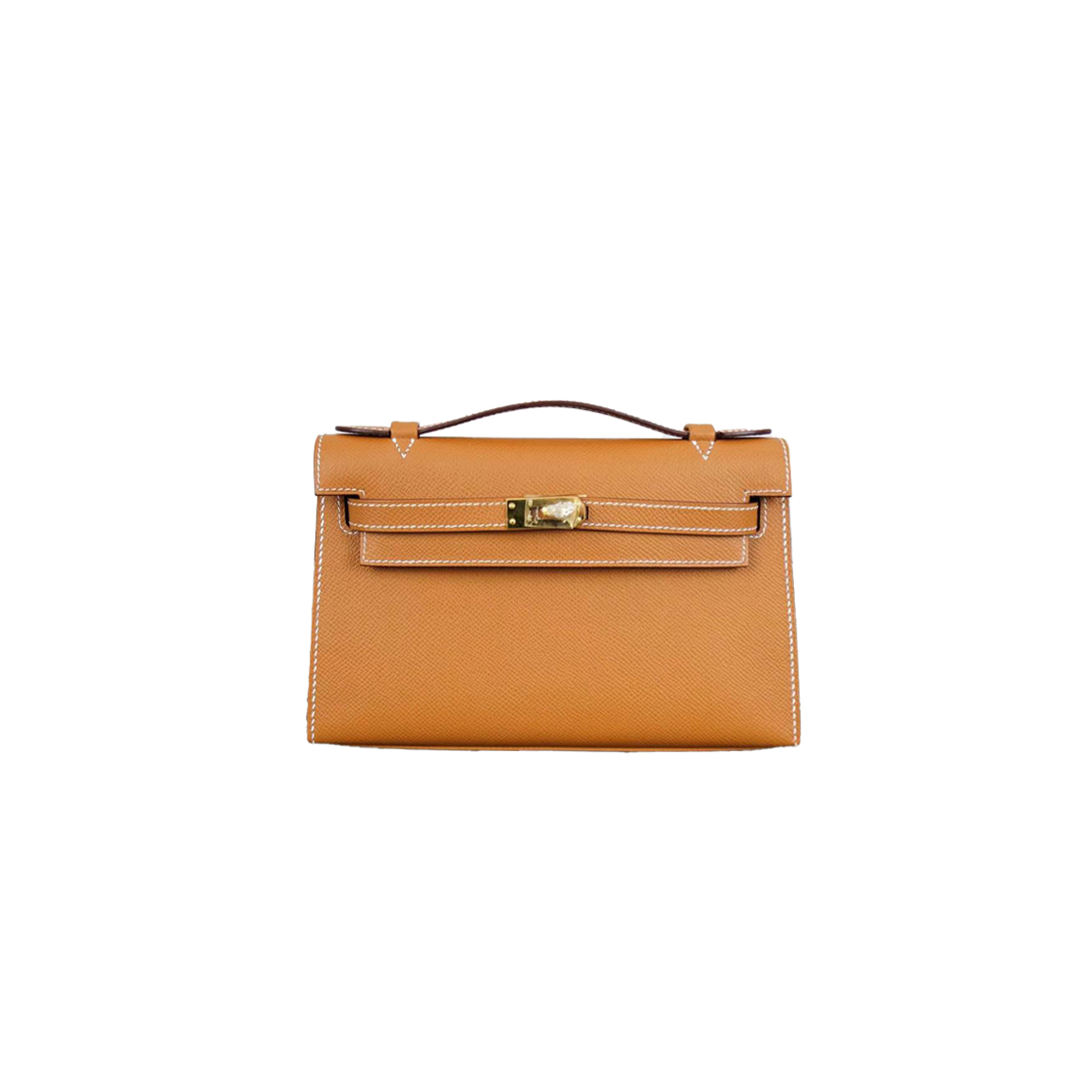 HERMES MINI KELLY FIRST GENERATION EPSOM GOLDEN BROWN (22*14*7cm) 